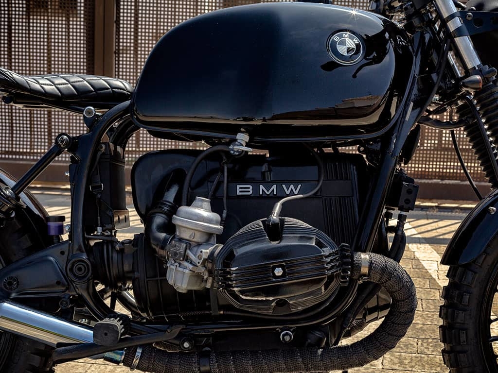 Bmw r100 скрамблер