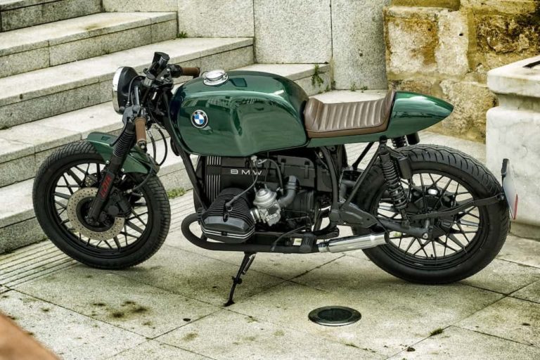 Cafe Racer R85 BMW R65, the Green Cafe Racer - Cafe Racer World